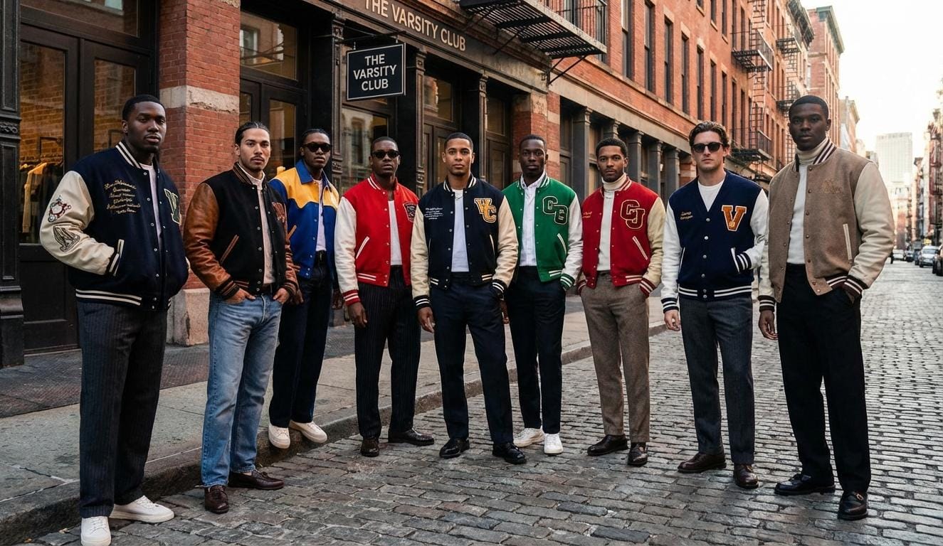 Men’s Designer Jackets: Varsity, Puffer, Bomber, Leather or Overcoat?